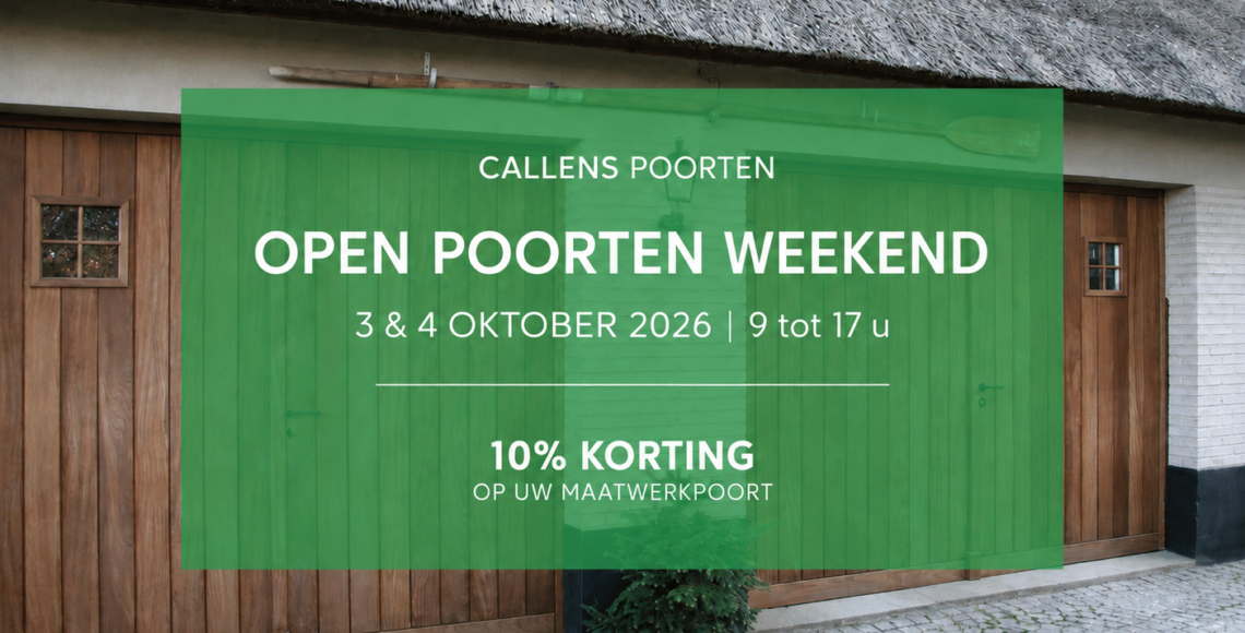 Open Poorten Weekend